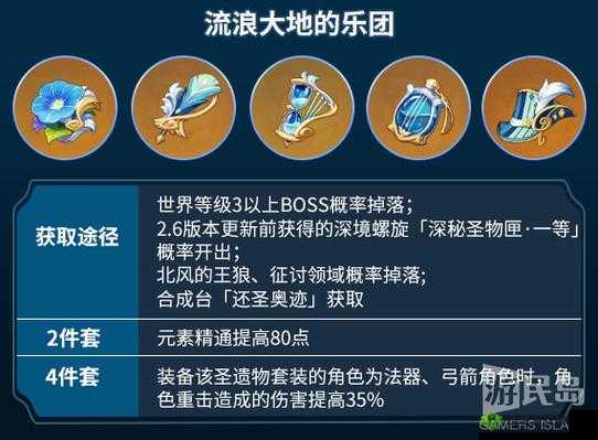流浪大地的乐团，原神中的音乐与战斗交织的传奇