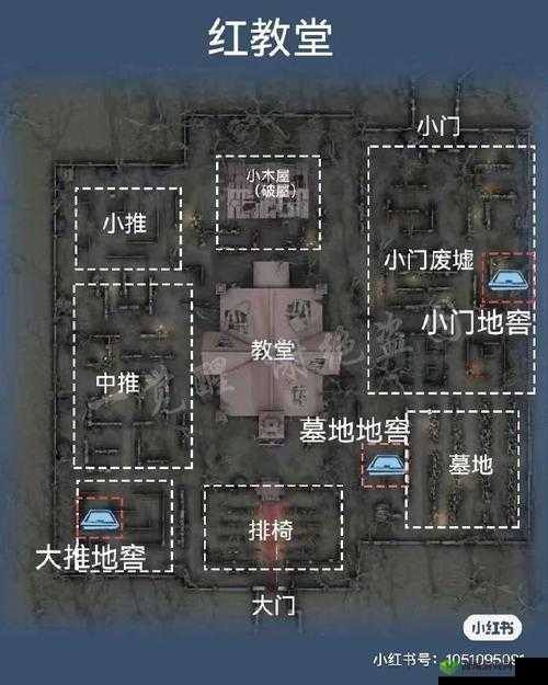 第五人格探秘,圣心医院地窖全攻略,从大门启程的惊险之旅