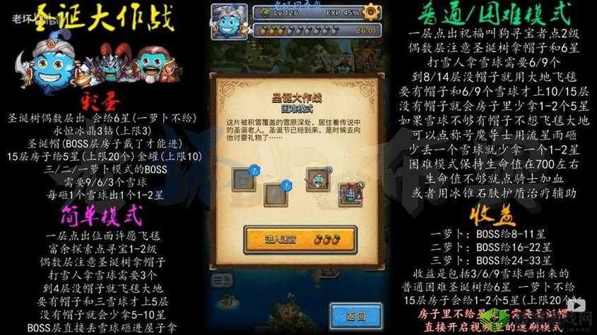 不思议迷宫圣诞活动,圣诞大作战快速通关攻略分享